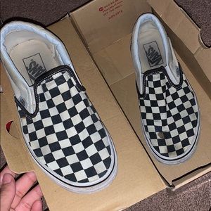Checkered vans